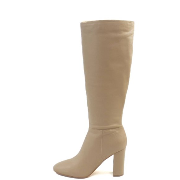 Marc Fisher Zimra Leather Boot in Camel - Picture 2 of 11